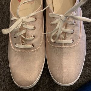 Women’s New Keds Champion Light Pink Metallic